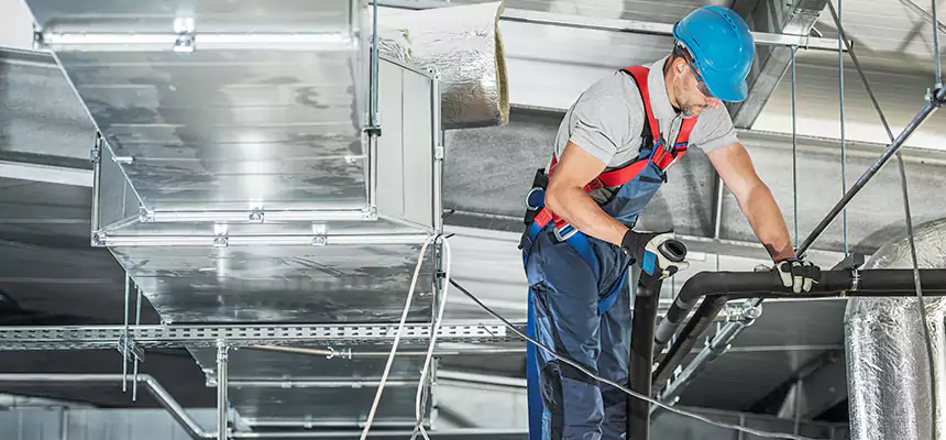 Precise Air Duct Vent Installation in Silver Firs